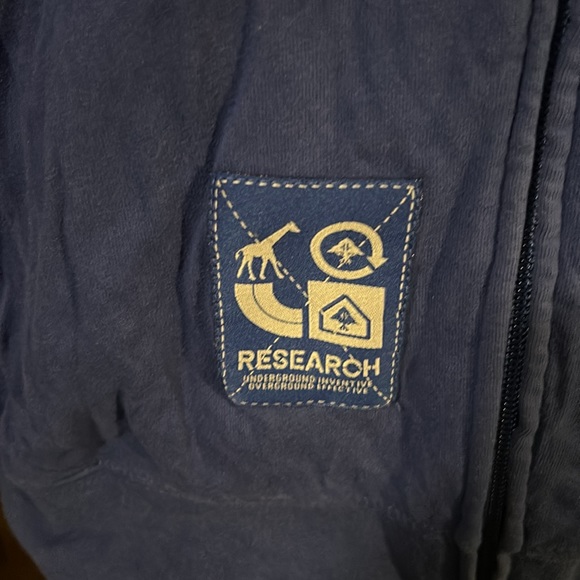 LRG Royal Blue Zip Up Hoodie - Large - Picture 3 of 8